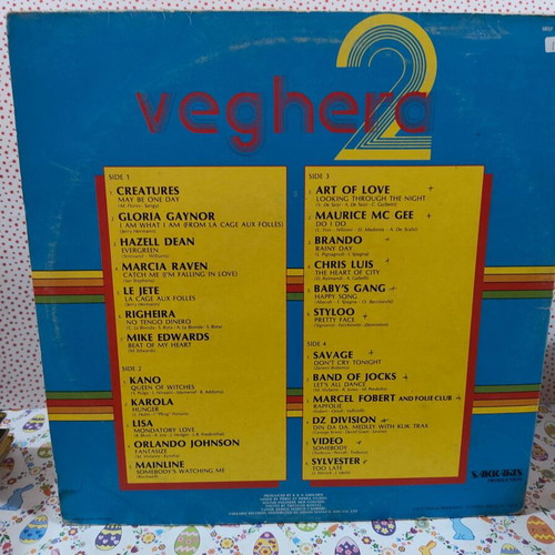 Veghera 2 vinyl record used, electronic genre