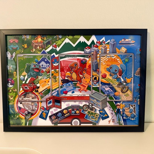 pokemon card extended art frame Misty's Psyduck 071/063