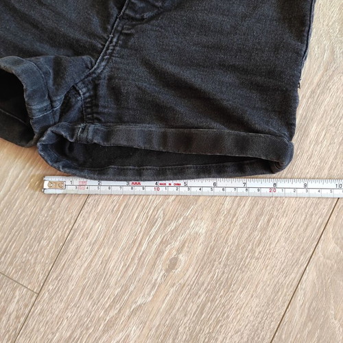 Tally Weijl Jeans Shorts Size 32 Like New, Black