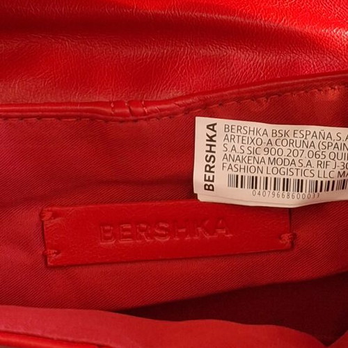 Bershka handbag new, red
