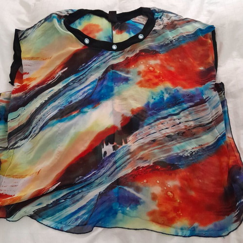 Transparent blouse like new XL