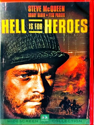 Hell Is for Heroes DVD μεταχειρισμένο, ταινία περιπέτειας με Steve McQueen