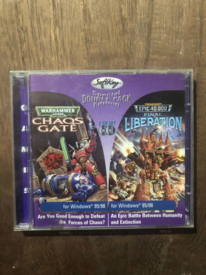 Warhammer 40K PC игра употребявана, специално издание double pack