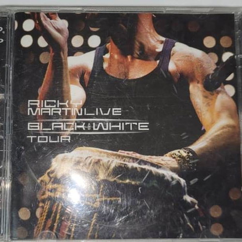 Ricky Martin Black And White Tour DVD като нов