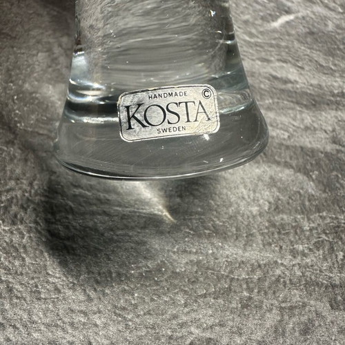 Handmade collectible glass KOSTA BODA like new
