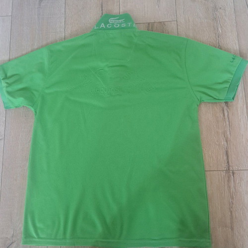 Lacoste polo men's shirt like new, size M, green