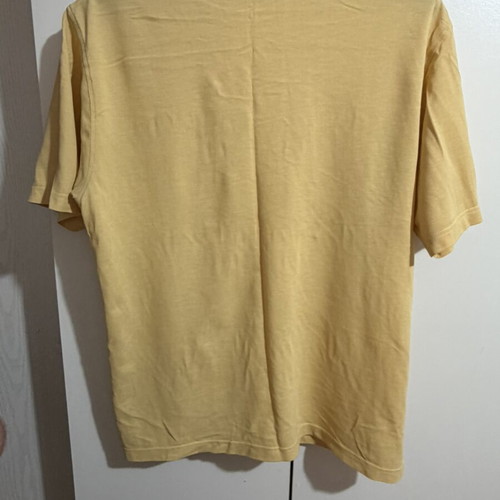 Men's yellow T-shirt, XL