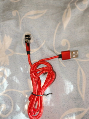 Charging cable with 360° rotating head Lightning and Type C new