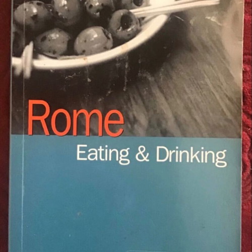 Rome guide used, English