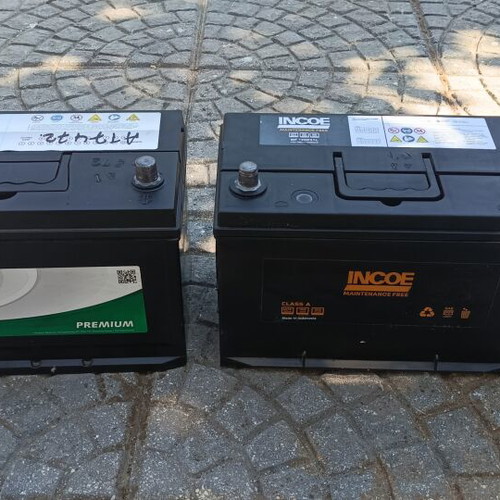 100A car batteries like new, single unit