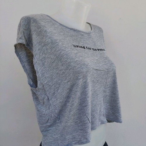 Grey blouse size M like new