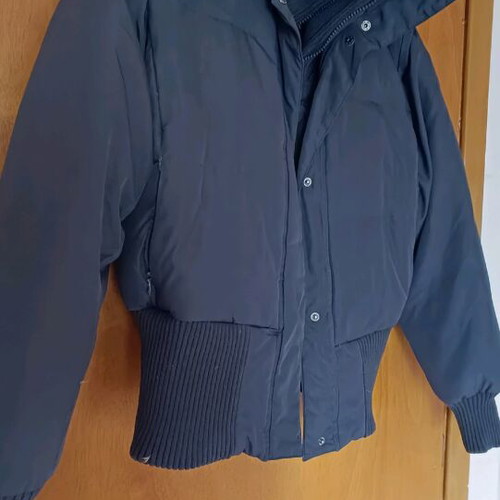 Down jacket like new, blue
