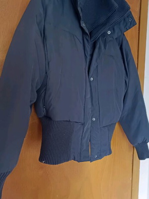 Down jacket like new, blue