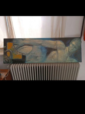 Discobolus painting by Myron like new