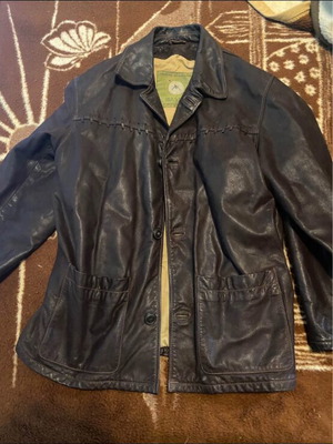 Men's brown jacket like new, size L