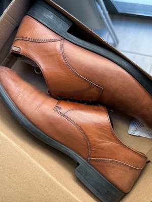 Pikolinos men's classic closed shoes used, brown, size 43