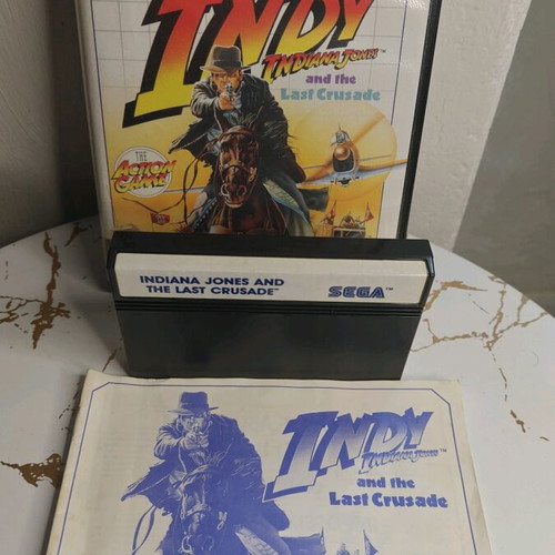 Indy Indiana Jones and the Last Crusade Sega Master System used