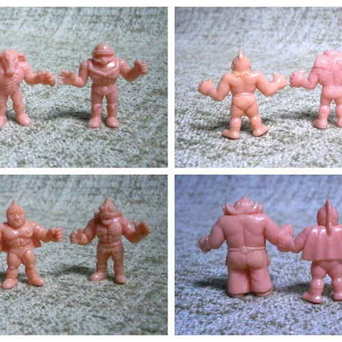 Exogini alien figures new, pack of 16 vintage
