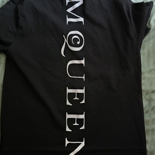 Alexander McQueen black T-shirt new, size L