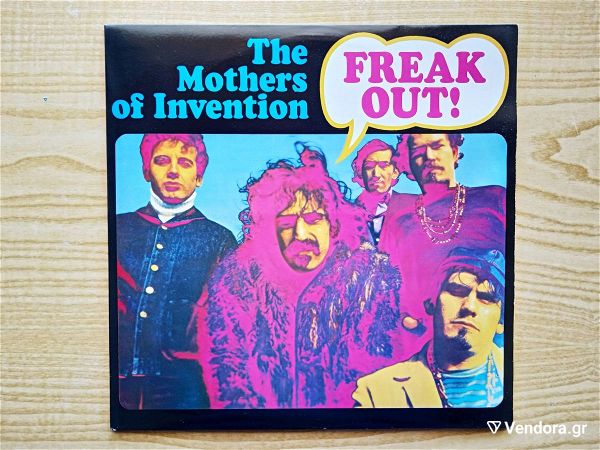  FRANK ZAPPA & THE MOTHERS OF INVENTION - Freak Out! (1966)  2plos diskos viniliou Psychedelic Rock,