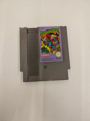 Nintendo NES Boulder Dash used