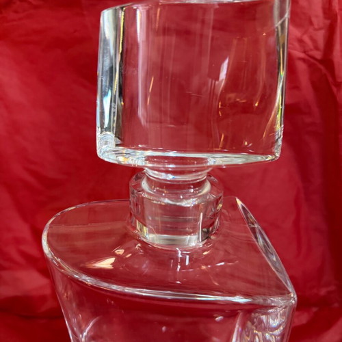 Sevres crystal decanter 30 cm like new