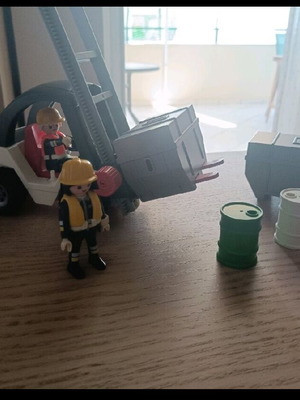 Playmobil φορτωτής 3003 μεταχειρισμένος με extras