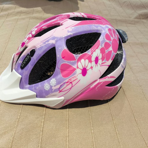 Uvex Hero Flower children's helmet, adjustable 49-54cm