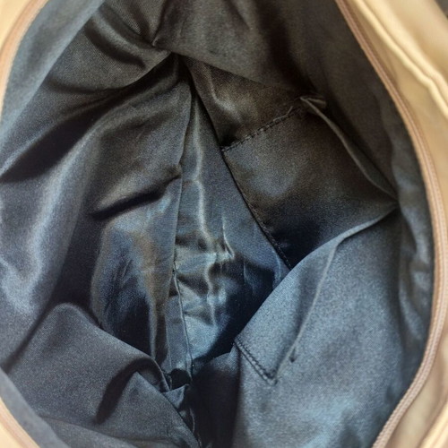 Shoulder bag like new, black and beige