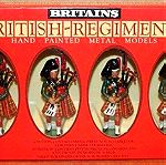  Μεταλλικά Στρατιωτάκια Britains 7240 Hand Painted Made in England (1982) Κλίμακα: 1/32 6 Black Watch Pipers Καινούργιο Τιμή 40 ευρώ