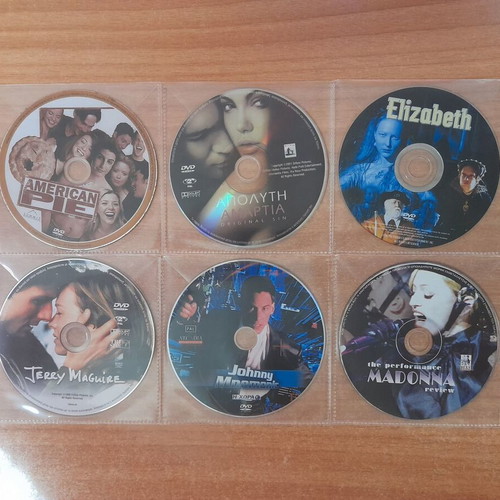 16 Movie DVDs with Greek subtitles