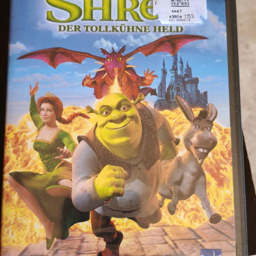 Shrek DVD new, animation