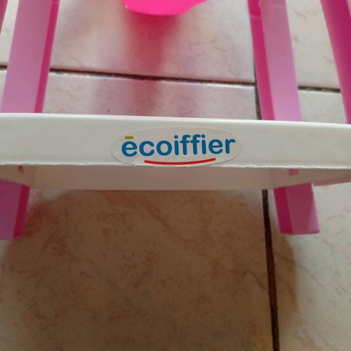Ecoiffier doll care and feeding set like new