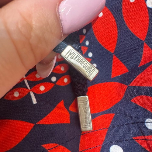 Vilebrequin swim shorts with lobster print, new, size L
