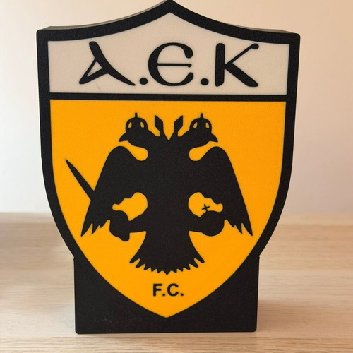 3D Printed Stand AEK Sign 18x17cm