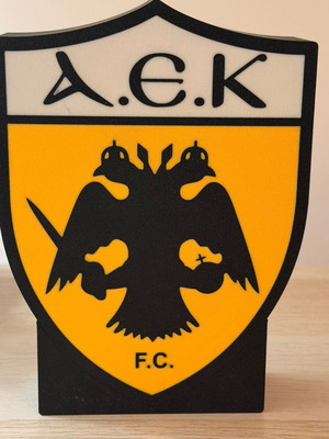 3D Printed Stand AEK Sign 18x17cm
