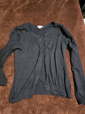 Black cardigan like new, size S