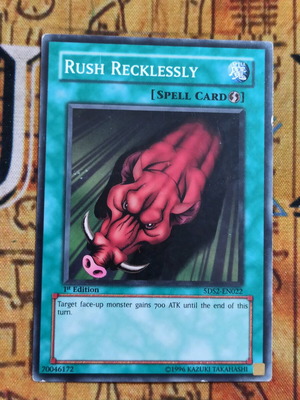 Rush Recklessly Quick-Play Spell σαν καινούργιο