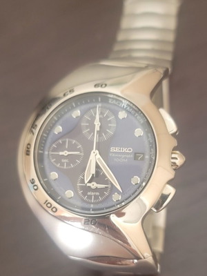 Seiko wristwatch like new, men's silver