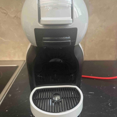 Krups Nescafe Dolce Gusto Mini Me coffee maker used, white/black