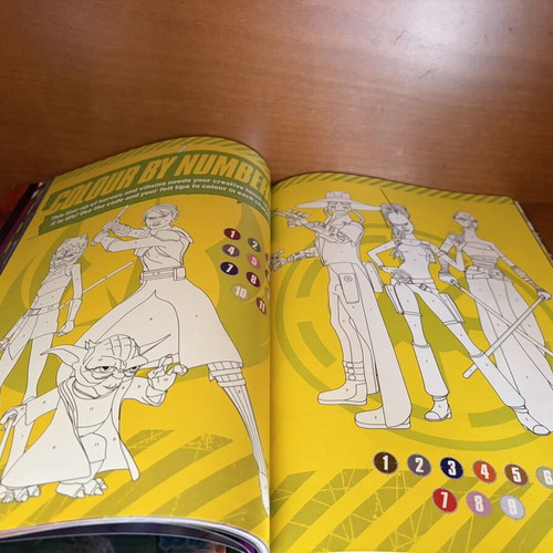 Star Wars The Clone Wars Pedigree sticker album