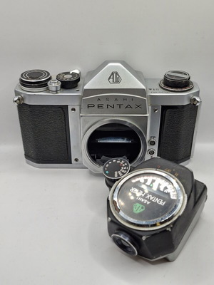 Asahi Pentax S1a φωτογραφική μηχανή με Pentax φωτόμετρο μεταχειρισμένη