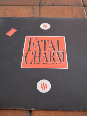 Fatal Charm Images Of Fire 7'' vinyl used, new wave synth pop electronic rock