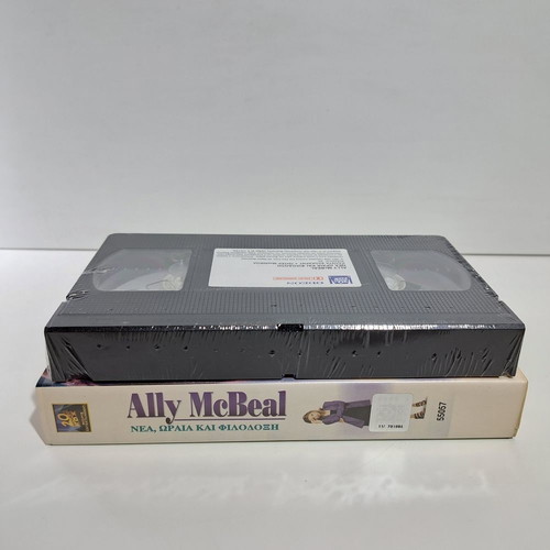 Ally McBeal VHS new with Greek subtitles