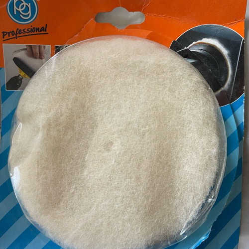 Self-adhesive polishing wool like new