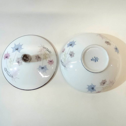 Porcelain fondue pot Furstenberg Germany in excellent condition
