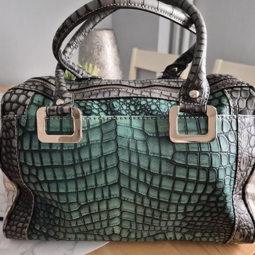 Guess Vintage Y2K Large Handbag McBling Style