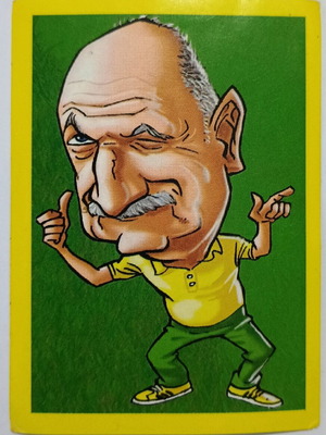 Luiz Felipe Scolari Brazil World Cup 2014 sticker
