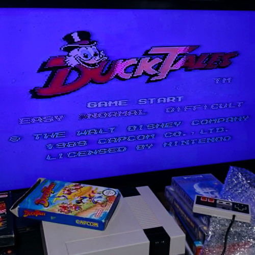 Disney's DuckTales Nintendo NES PAL SCN CIB with Greek Manual used