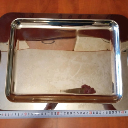 Silver tray new, flawless
